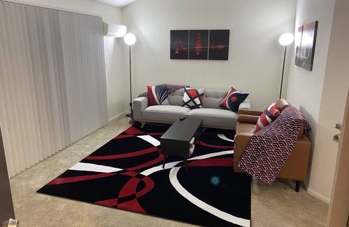 Pleasanton Apartment | "Cozy Haven: Your Urban Retreat"