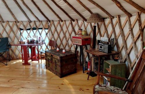 Chatham Other | Cozy Yurt in the Peaceful Woods in Chatham, NH