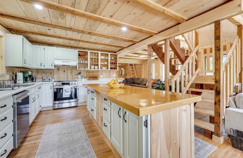Winthrop House | Dock + Kayaks: Annabessacook Lake Retreat!