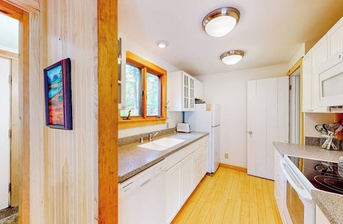 Southwest Harbor House | Dog-friendly ocean-view duplex with wood stoves, decks, grills, kitchens, ACs