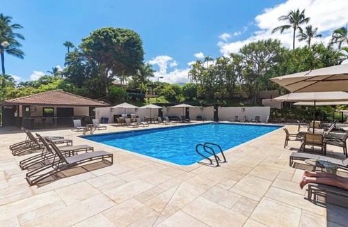 Wailea Condo | Elegant 2-bedroom condo at Makena Surf, #C-205, with beach access in beautiful Maui.