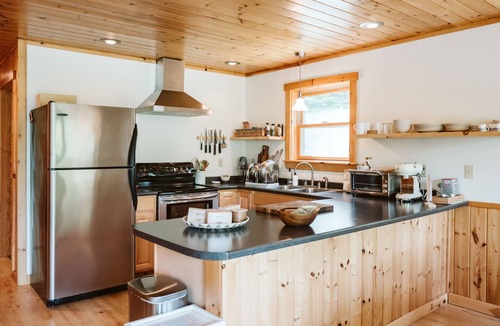 Rumford Center Cabin | Family-friendly, Luxury Log Cabin Nestled in the Woods - 10 Mins to Sunday River