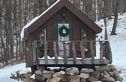 Covington Cabin | Glamping in the Tiny House with a Huge View