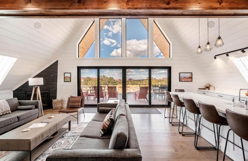 Torrey Ski Chalet | Gorgeous A-frame Settled in the Middle of the Desert inTorrey, Utah