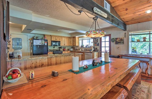 Oakhurst House | Gorgeous Oakhurst Retreat w/Swimming Hole!