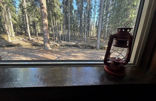 Mentasta Lake Cabin | Historic Cozy Off-Grid Cabin with Creekside Steam Sauna near Log Cabin Creek, Tok, Alaska