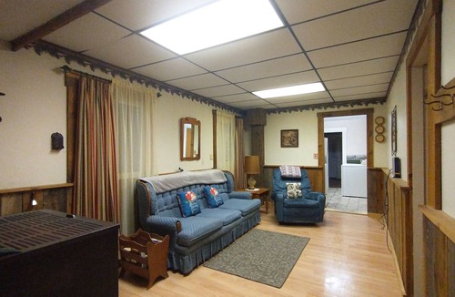 Dexter House | Historic Dog-Friendly Home with Deck, Wood Stove, Firepit, & High-Speed WiFi