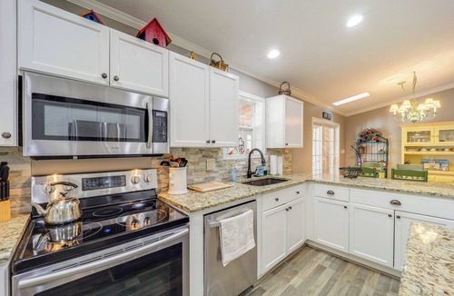 Charter Hills House | Home w/Game Room, Fenced Yard, 8-Person Jacuzzi