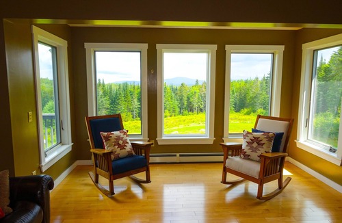Rangeley House | Homestead North - Spacious Home on Snowmobile Trails with Panoramic Views