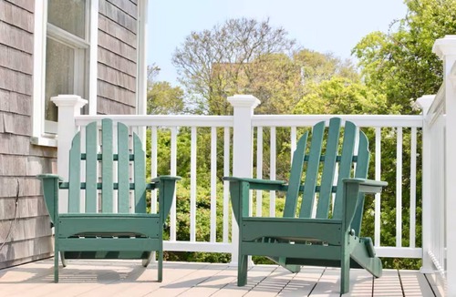Block Island Apartment | Honeysuckle Suite with AC & Deck