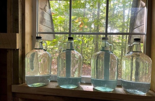 Monmouth Cabin | Island Glamping in a Secluded A-Frame Cabin on a Lake in Monmouth, Maine