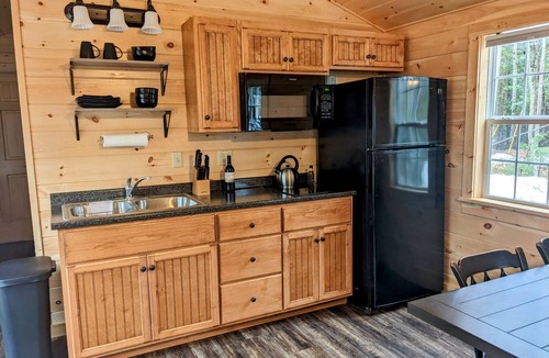 Waterford Cabin | Jewett Pond Retreat- waterfront property with cabin and bunkhouse