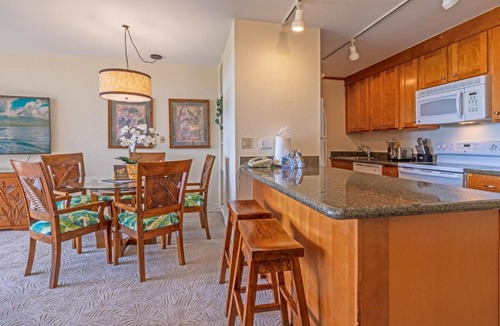 Honokowai Apartment | Kaanapali Shores Villas Ocean View 3 BR Sleeps 10 Complimentary Car with 6 Nights KS ML-3765 by KBM