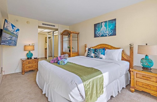 Honokowai Apartment | Kaanapali Shores Villas Ocean View 3 BR Sleeps 10 Complimentary Car with 6 Nights KS ML-3765 by KBM