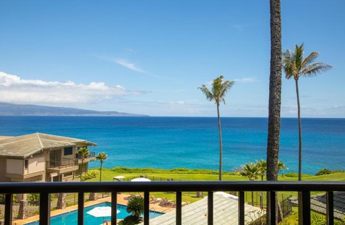 Napili Apartment | Kapalua Bay Villas Ocean View 4 BR Sleeps 12 Steps to Beach Complimentary Car with 6 Nights KBV ML-2077 by KBM