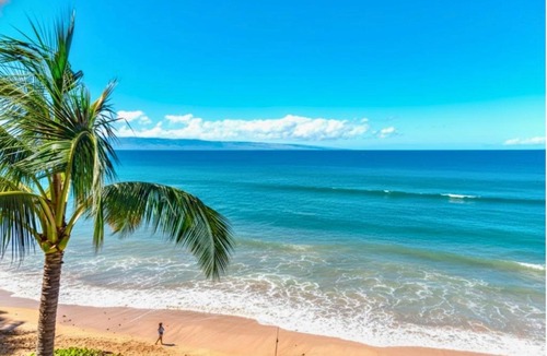 Napili Apartment | Kapalua Bay Villas Oceanfront 1 BR Sleeps 4 Villas Steps to Beach Complimentary Car with 6 Nights KBV-34G4 by KBM