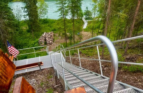 Funny River House | Kenai Riverfront RV Camping & World Class Fishing.