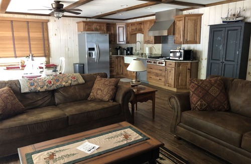 North Washington Apartment | Lake front property with gorgeous views of Big Lake