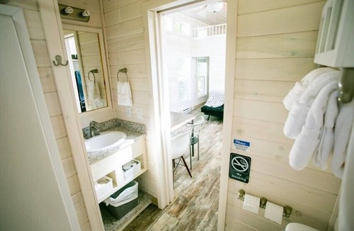 Steele Creek Cabin | Lakefront 2 Bed Tiny Home #15