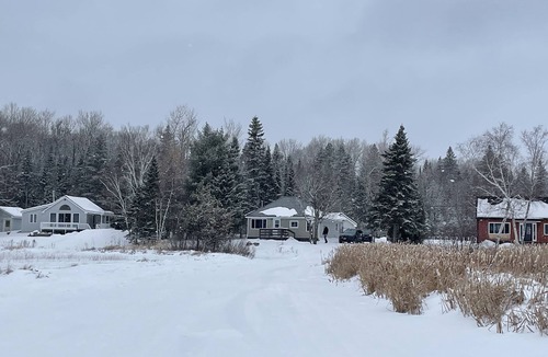 Saint Agatha House | Lakefront Home on ATV Access Road and Snowmobile Trail Access!
