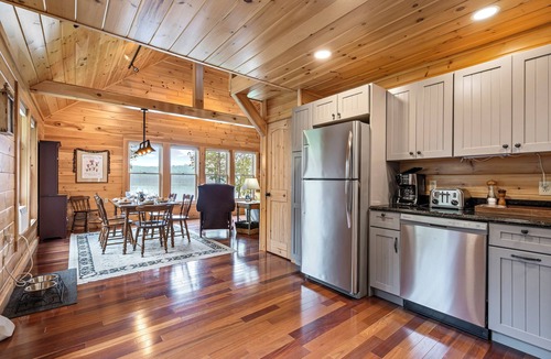 Mount Chase Cottage | Lakefront Home on Lower Shin Pond