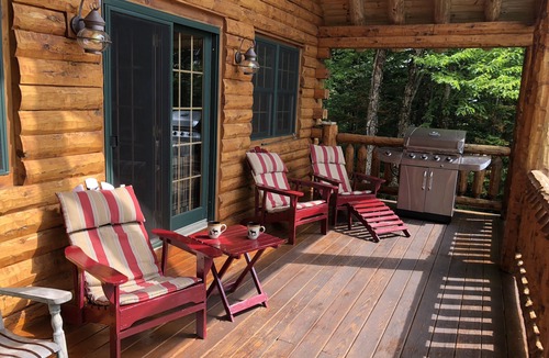 Pittsburg House | Lakefront Log Home on First Connecticut Lake - Moosewood