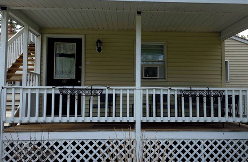 Dryden Apartment | Lakefront Porch Suite on Wilson Lake w/Kayaks & Kitchenette