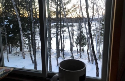 Embden House | Lakeside Winter Wonderland/Ski House by Sugarloaf