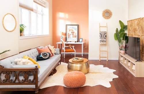 Midtown Apartment | Large Boho Loft in Art District