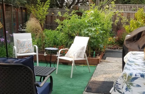Upper Rockridge Cottage | Large secluded guest suite with patio & garden looking on the Golden Gate Bridge