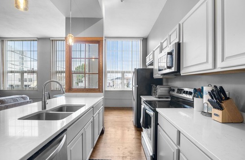 Newark Apartment | Local Discounts!- Charming & Chic Schoolhouse Apartment