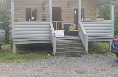 Newry Cabin | Log cabin~hike, hunt, ski,with direct snowmobile trail access and outdoor sauna.