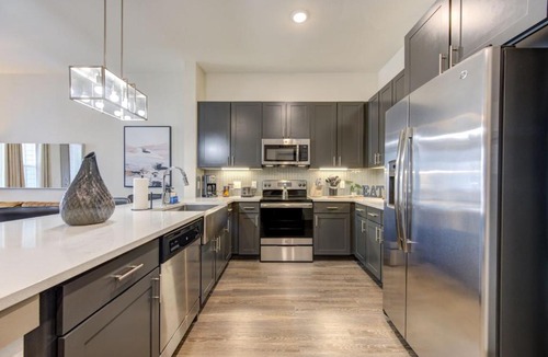 Conroe Apartment | Lux Modern Art Apartment Near Eateries and Theater by RGS