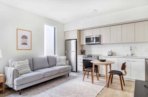 Downtown Berkeley Apartment | Luxe Berkeley Studio w/ W/D & Coworking, walkable to BART, by Blueground
