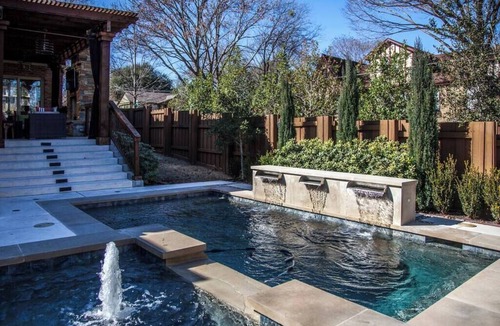 Hollywood - Santa Monica House | Luxury E Dallas 3BR Pool Spa Fireplace Retreat