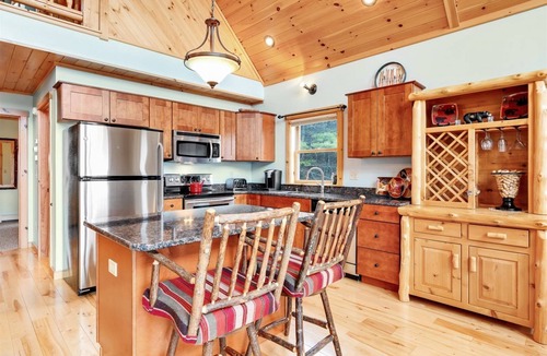 Bethel Ski Chalet | Maine Ski Chalet "Galt's Gulch" | AC, Hot Tub, Fire Pit, 10min to Mountain!