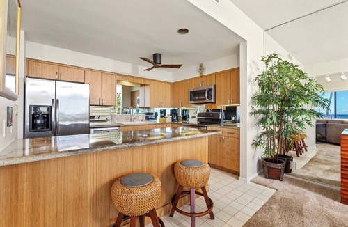 Wailea Condo | Makena Surf F104 - Oceanfront 3BR w/AC, Panoramic Views & Beach Access