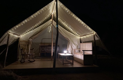 Moab Cabin | Moab Glamping Luxury Private Tent for 2