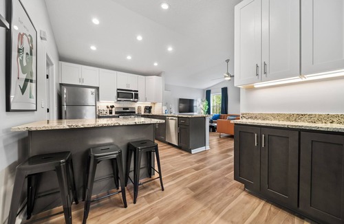 Columbus House | Modern 3 bed,2 full bath Escape w/Game Room and Huge Fenced Yard