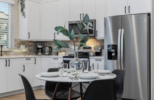 Old Town North Apartment | Modern Apartment + Balcony