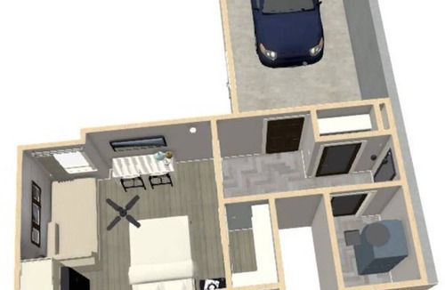 Englewood Apartment | Modern Basement Studio with Private Entrance