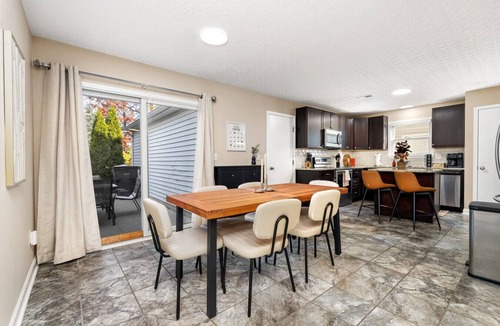 Polaris House | Modern Comfort Near Polaris | Stylish 3BR Home w/Patio & Garage