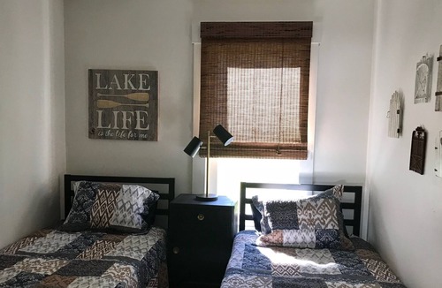 Monson House | Modern comforts and conveniently located in-town Monson by Lake Hebron, cheers!