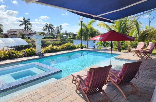 Burnt Store House | Modern House On water Gulf Acess Heated pool & Hot tub