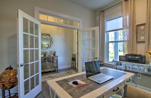 Lewes House | Modern Lewes Home w/Deck, Grill + Pond View!