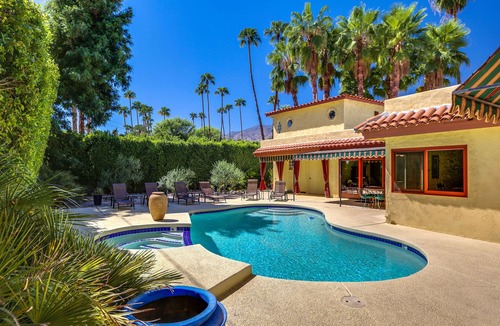 Deep Well Ranch House | MOROCCAN POOL/SPA VILLA IN PALM SPRINGS GREAT DEEPWELL NEIGHBORHOOD PS ID106