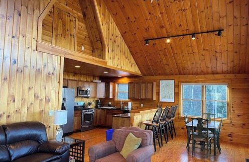 Bethlehem Cabin | Mountain View Escape - Stunning Views! Bethlehem, NH Cabin Near Skiing & Hiking