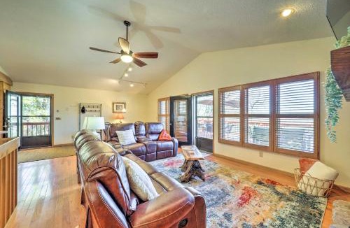 Charter Hills House | Mtn-View Cabin w/Deck, 2 Mi to Beech Mtn Slopes!