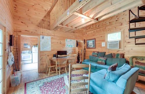 Harmony House | Near Snowmobiling: Secluded Harmony Cabin w/Deck!