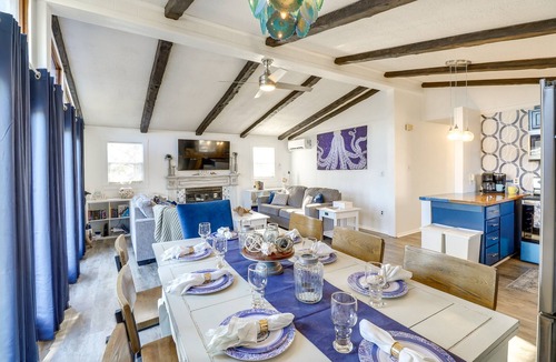 Broadkill Beach House | NEW! Beach Plum Manor 4 Bed 2 Bath with Stargazing Dome Home across from Beach